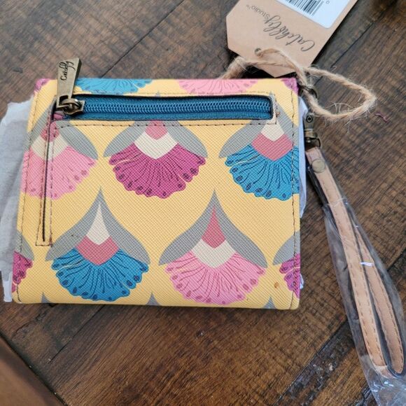 Catchfly Mini Wallet - Gold - NWT - Picture 2 of 3